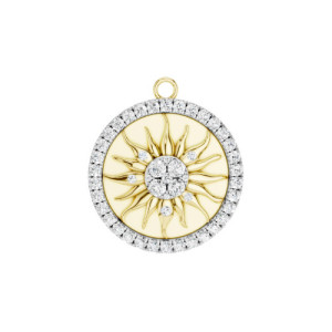 Charm oro y diamantes
