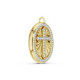 Diamond and gold Charm