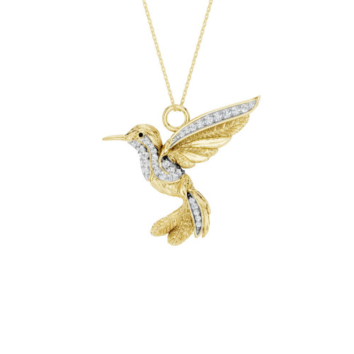Diamond and gold Charm