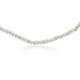 Collar diamantes grises