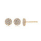 Pendientes oro y diamantes