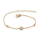 Pulsera oro y diamantes
