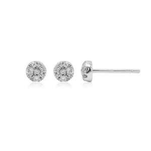 Pendientes oro y diamantes