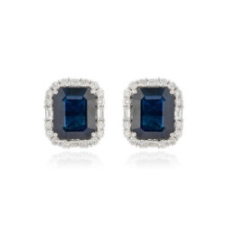 Sapphire earrings