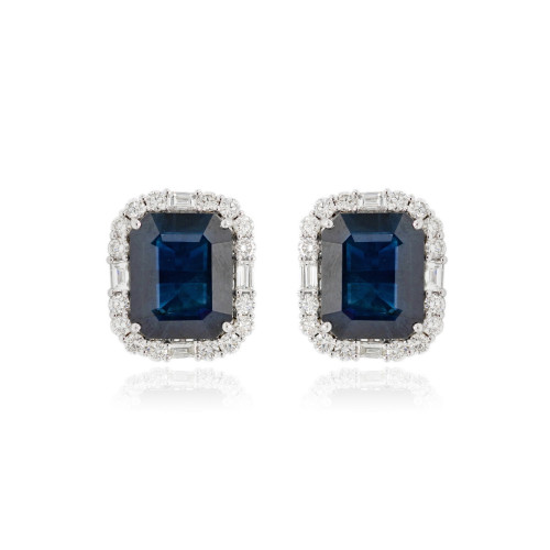 Sapphire earrings