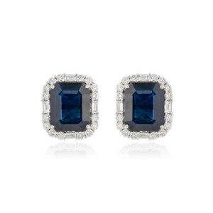 Sapphire earrings