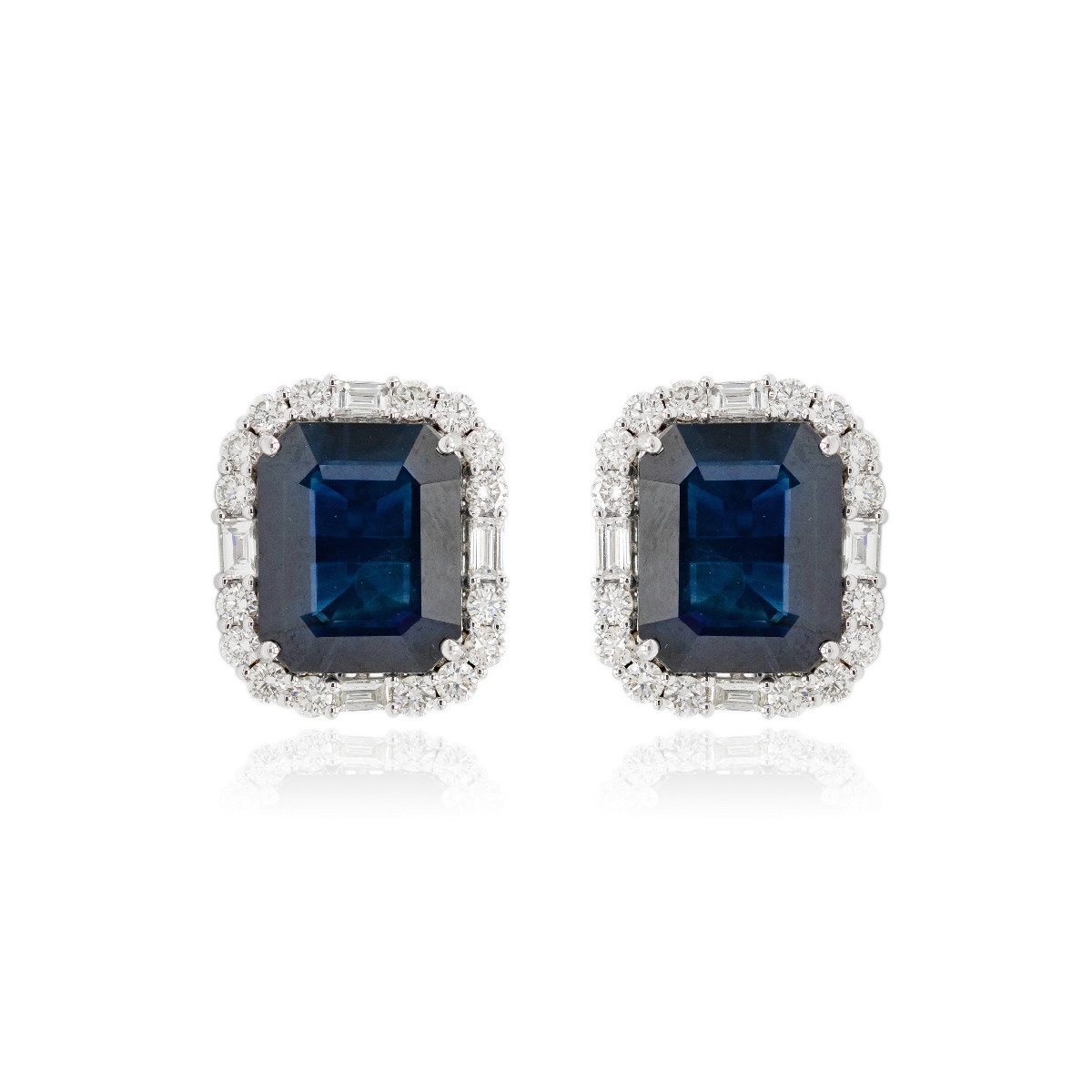 Sapphire earrings