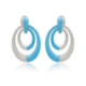 Pendientes oro y diamantes