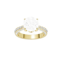 Lab-Grown Diamond Semi-Mount Ring