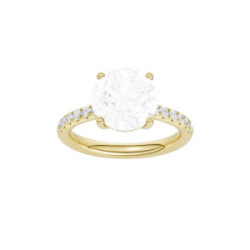 Lab-Grown Diamond Semi-Mount Ring