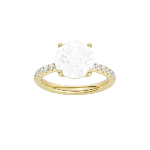 Lab-Grown Diamond Semi-Mount Ring