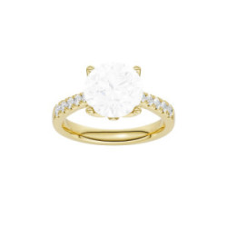 Anillo semimontura Diamante Lab-Grown