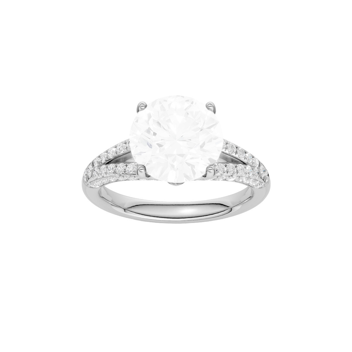 Anillo semimontura Diamante Lab-Grown