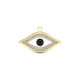 Gold and diamond charm