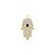 Gold and diamond charm