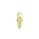 Gold and diamond charm