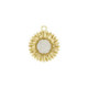 Gold and diamond charm