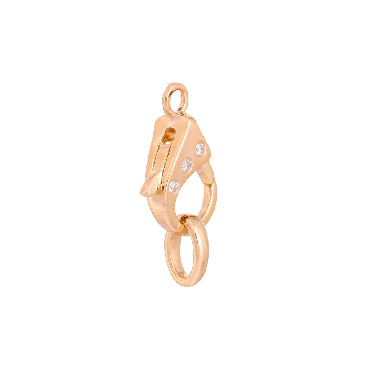 Lock 18K Gold Diamonds