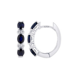 Sapphire earrings