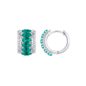 Emerald earrings