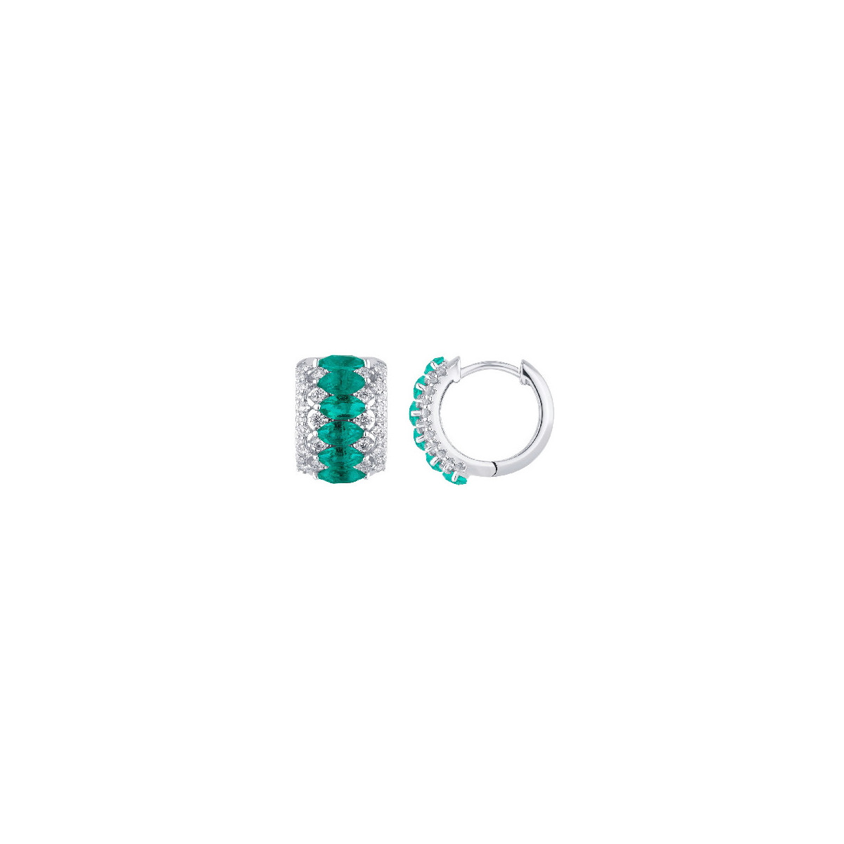 Emerald earrings