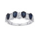 Anillo Diamante Lab-Grown y Zafiro D