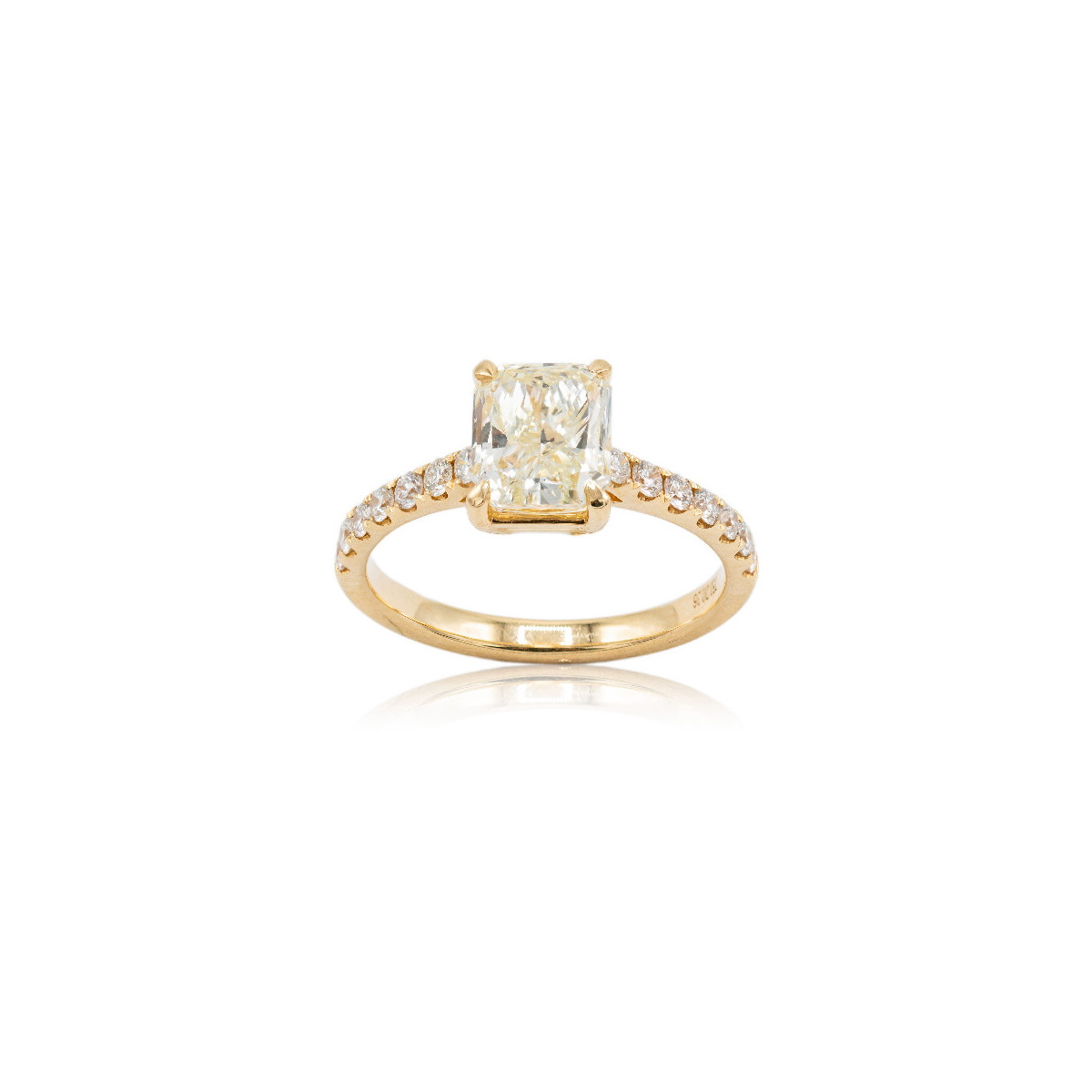 Fusion & Solitaire ring