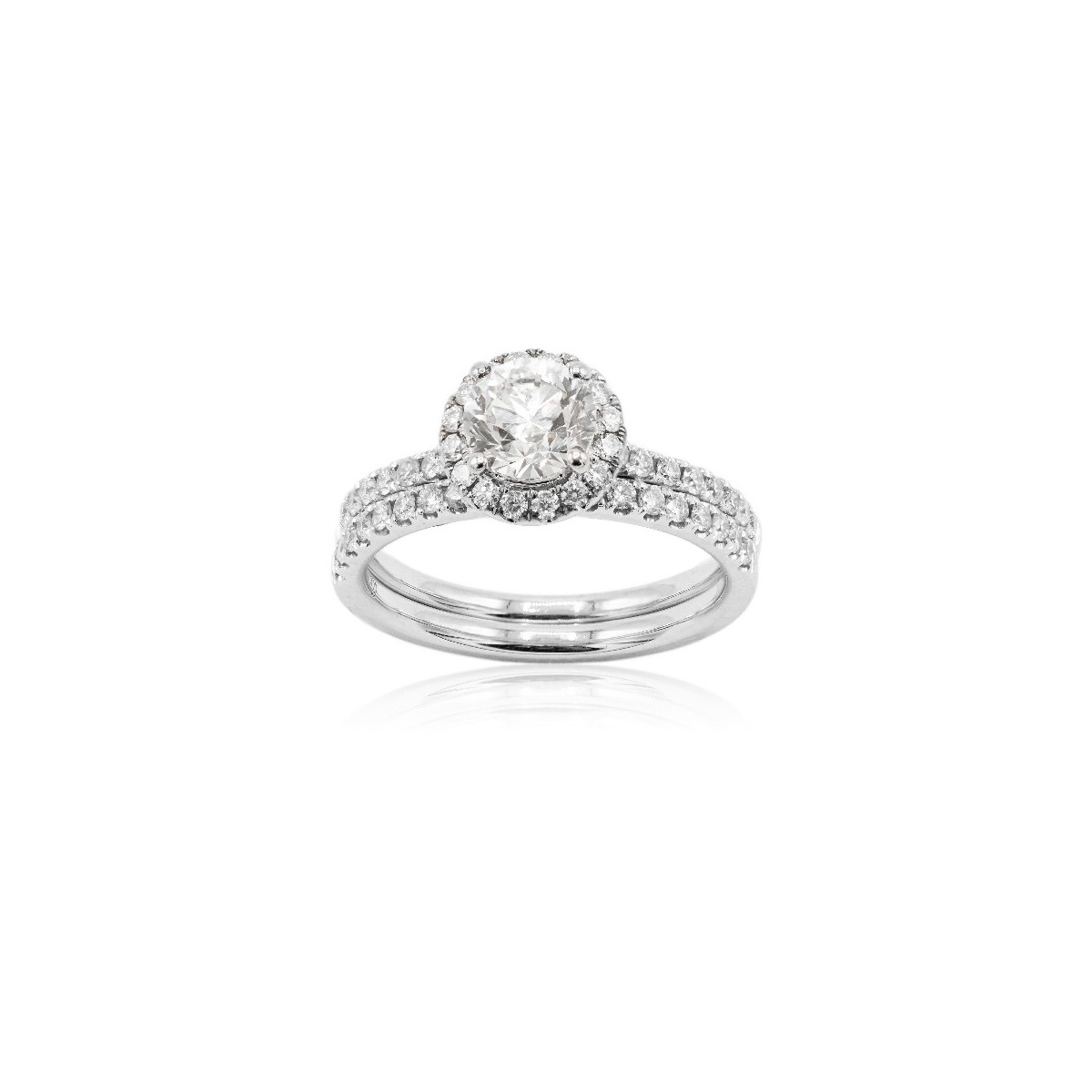 Fusion & Solitaire ring