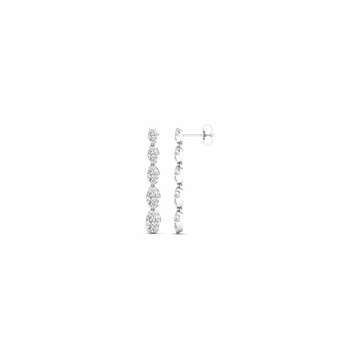 Pendientes Diamante Lab-Grown