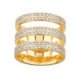 Anillo oro y diamantes