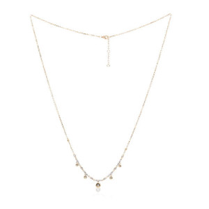 Collar oro y diamantes