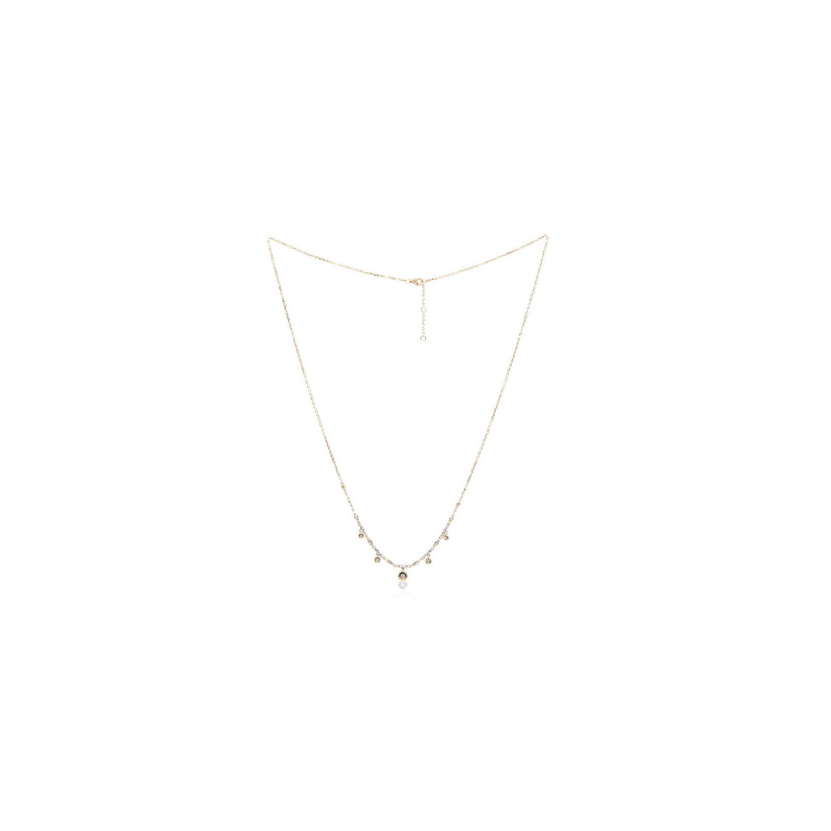 Collar oro y diamantes