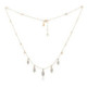 Collar oro y diamantes