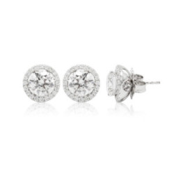 Lab-Grown Diamond Earrings