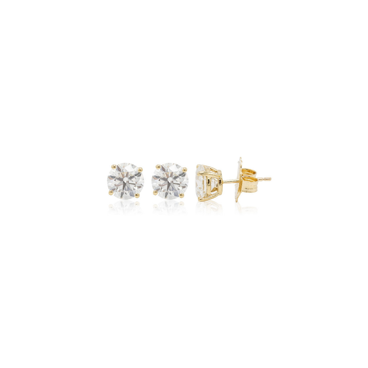 Lab-Grown Diamond Earrings