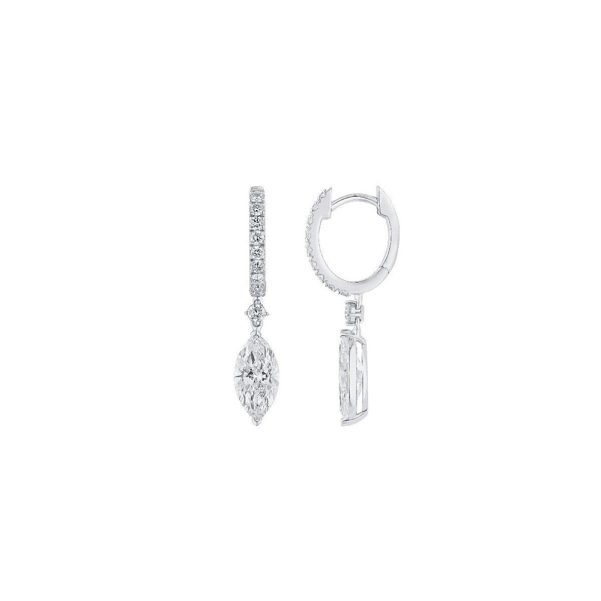 Lab-Grown Diamond earrings