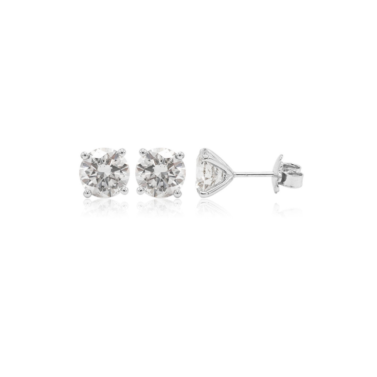 Fusion & solitaire earrings