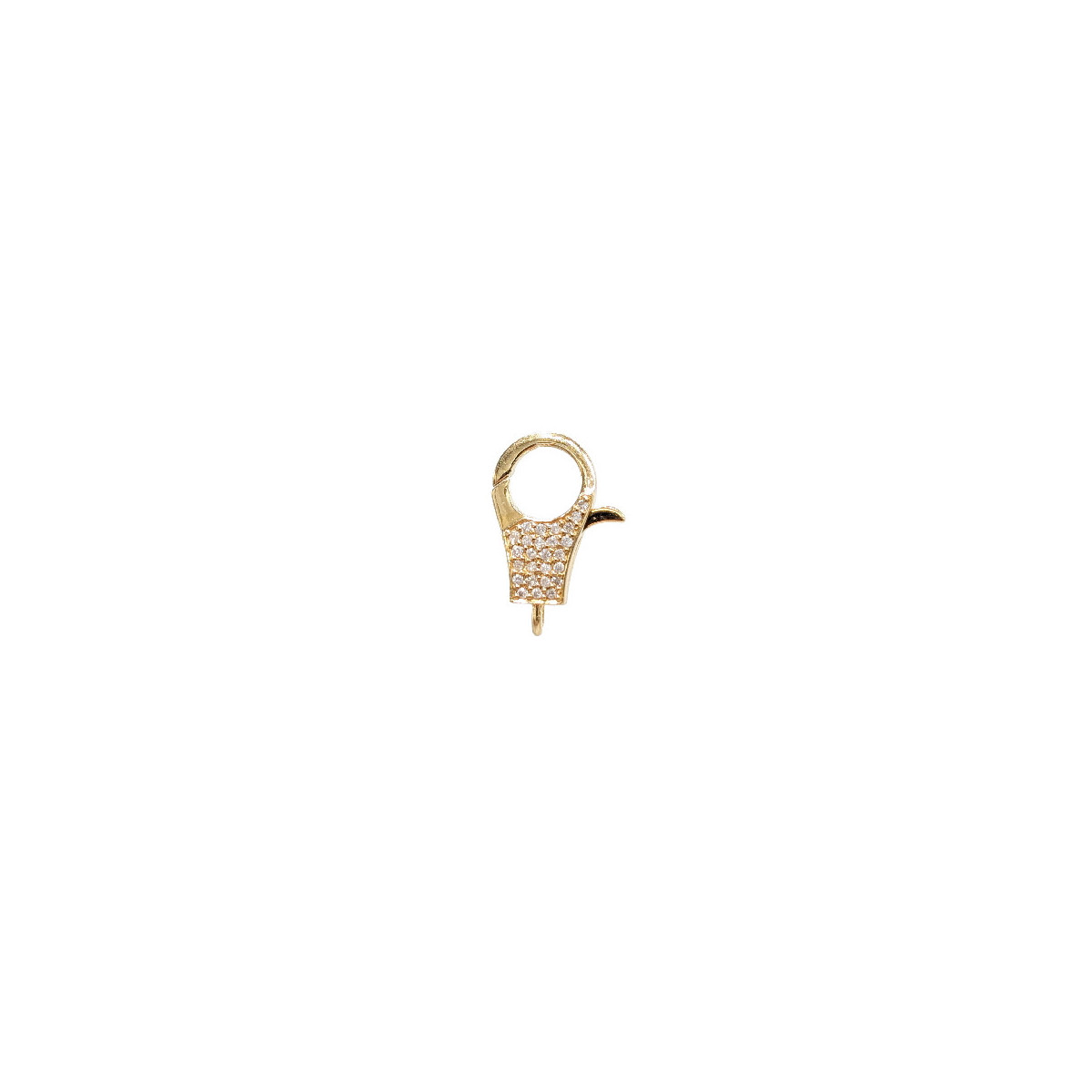 Lock 18K Gold Diamonds