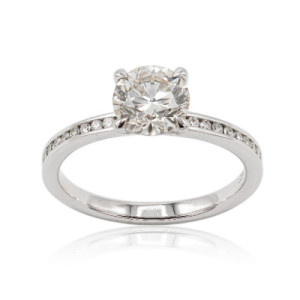 Fusion & Solitaire ring