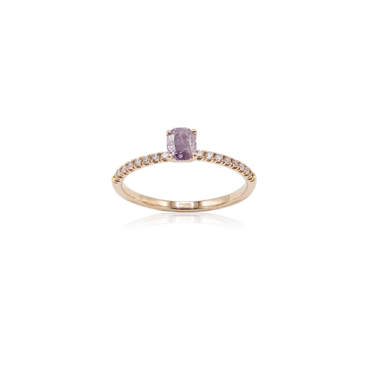 Fusion & Solitaire ring