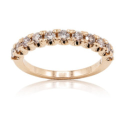Gold and diamonds ring