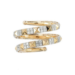 Diamond elastic ring