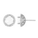 Semimount Lab-Grown earrings Semimount Lab-Grown earrings