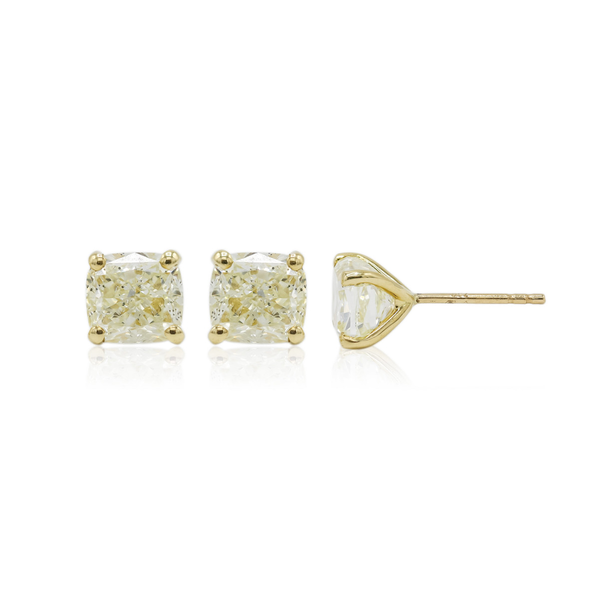 Fusion & Solitaire earrings