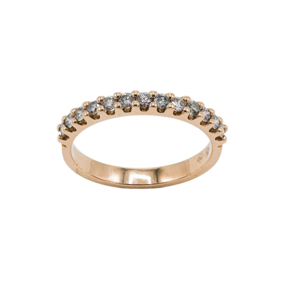 Gold and diamonds ring