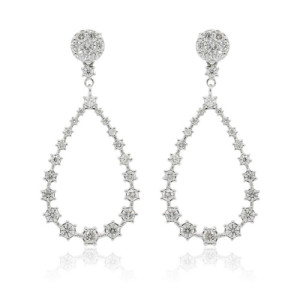 Diamond earrings
