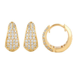 Pendientes diamantes