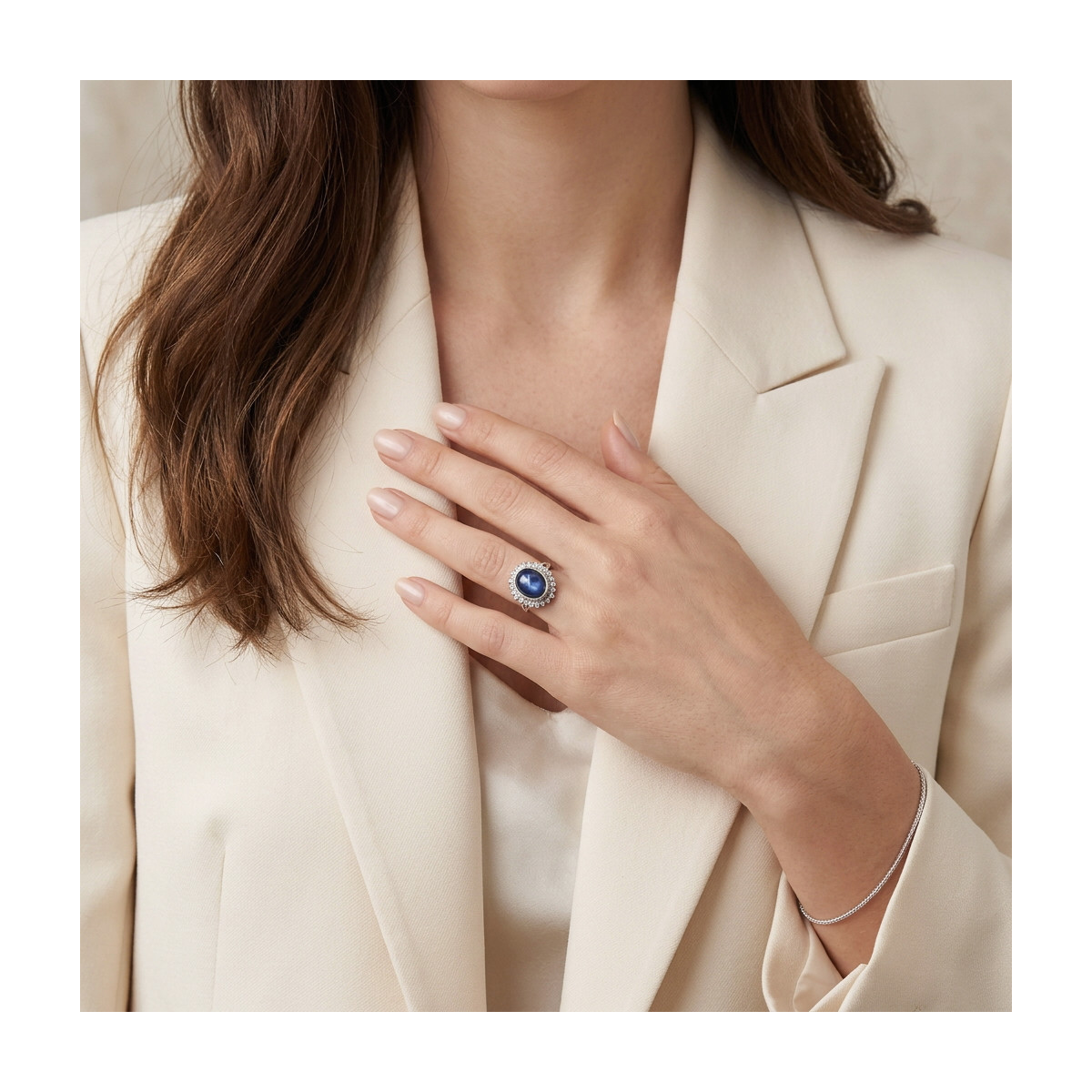 Anillo Zafiro