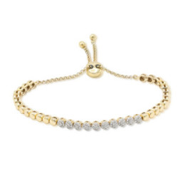 Pulsera de oro y diamantes