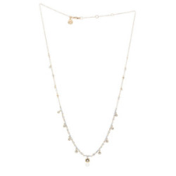 Collar oro y diamantes